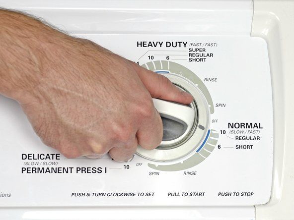 穏やかなまたは通常の洗浄サイクルで洗濯機を実行します。' alt=