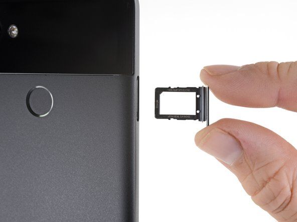 Google Pixel 2 XL SIM kartes nomaiņa' alt=