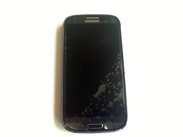 Samsung Galaxy S III purustatud esiklaasi vahetamine