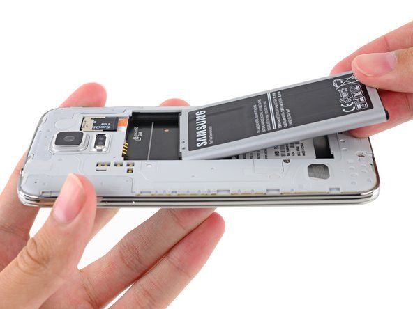 Samsung Galaxy S5 Utskifting av batteri