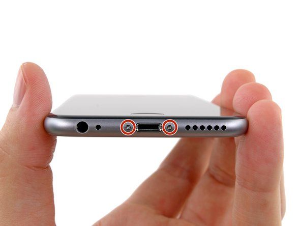 Entladen Sie den Akku vor dem Zerlegen Ihres iPhones unter 25%. Ein geladener Lithium-Ionen-Akku kann sich entzünden und / oder explodieren, wenn er versehentlich durchstoßen wird.' alt=
