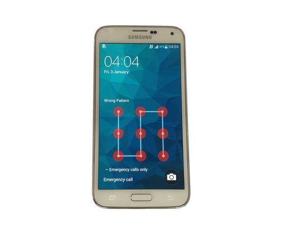 Samsung Galaxy S5 - parool, ekraaniluku eemaldamine' alt=