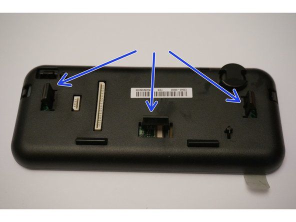 Seejärel tõmmake LCD-paneeli printerist lahti ühendamiseks LCD-paneeliga ühendatud lint.' alt=