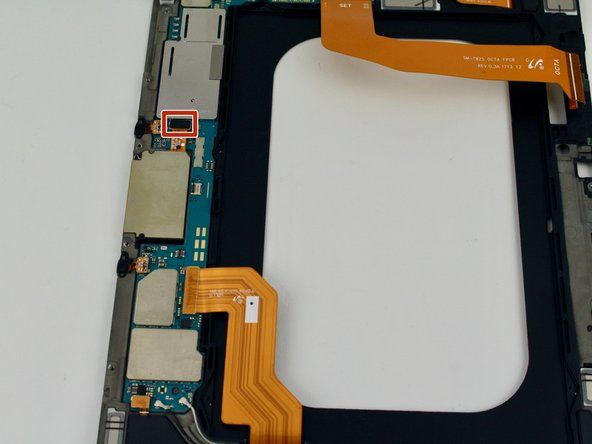 Výměna čtečky karet micro SD Samsung Galaxy Tab S3