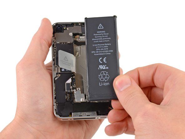 iPhone 4S batterij vervangen' alt=