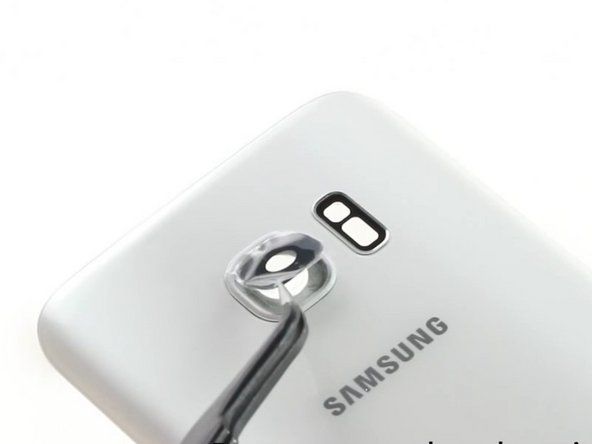 Samsung Galaxy S7 aizmugurējās kameras objektīva nomaiņa' alt=