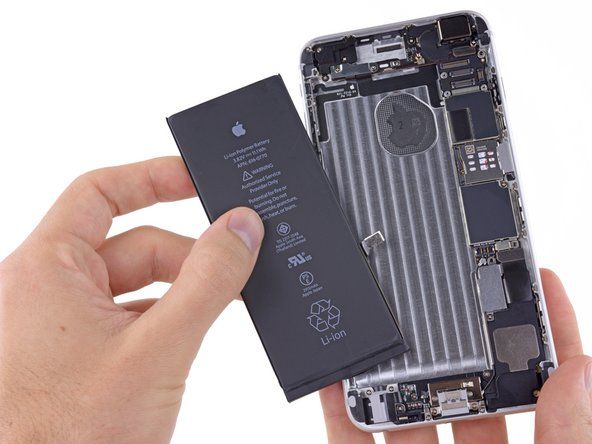 iPhone 6Plusのバッテリー交換