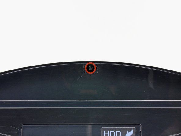 Αφαιρέστε τη μονή βίδα Torx ασφαλείας 8,5 mm από την έξυπνη πλάκα.' alt=