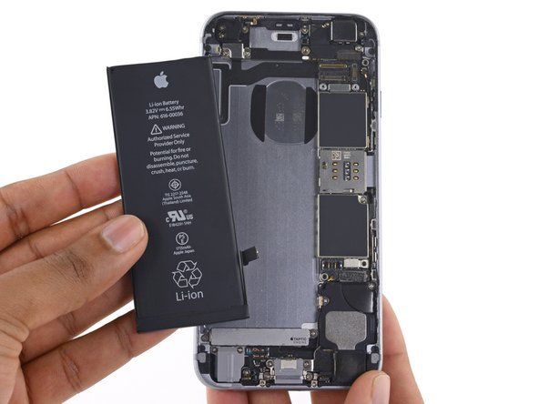 Zamenjava baterije iPhone 6s' alt=