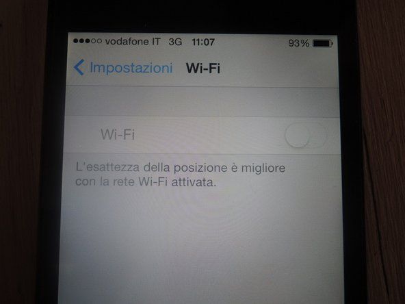 Hvordan fikse iPhone 4S Wi-Fi gråtonet