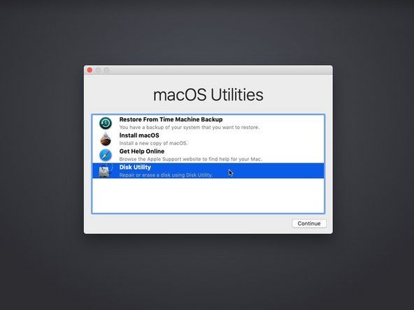 macOSを新しいドライブにインストールする前に、' alt=
