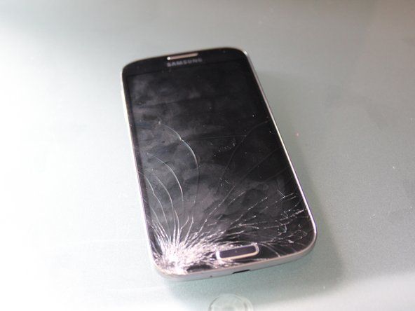 Samsung Galaxy S4 Cracked Frontglas Ersatz