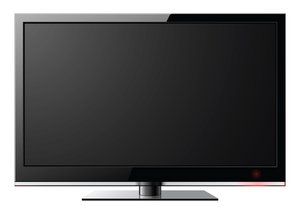 Schwarze vertikale Linien auf Element LED TV
