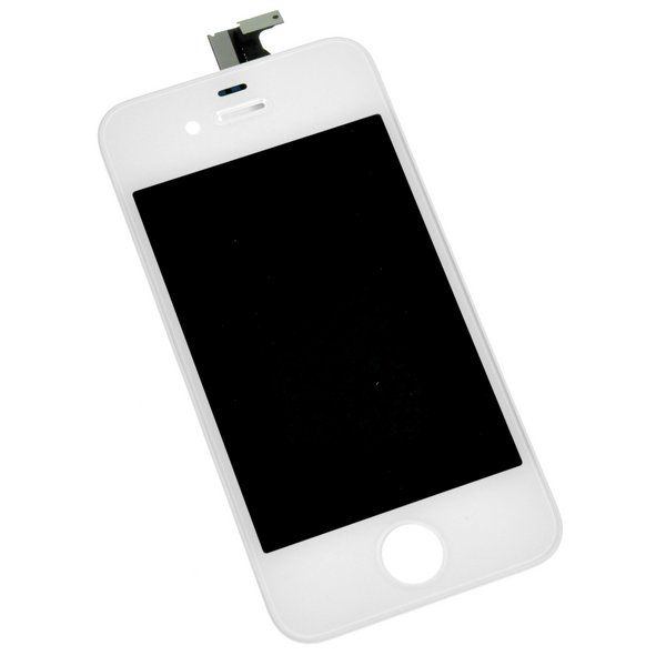 Οθόνη iPhone 4 (GSM / AT & T) / Μόνο μέρος / Λευκό / Νέο' alt=