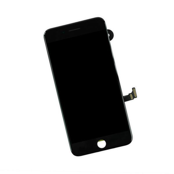 „iPhone 7 Plus“ ekranas / naujas / tik dalis / juodas' alt=